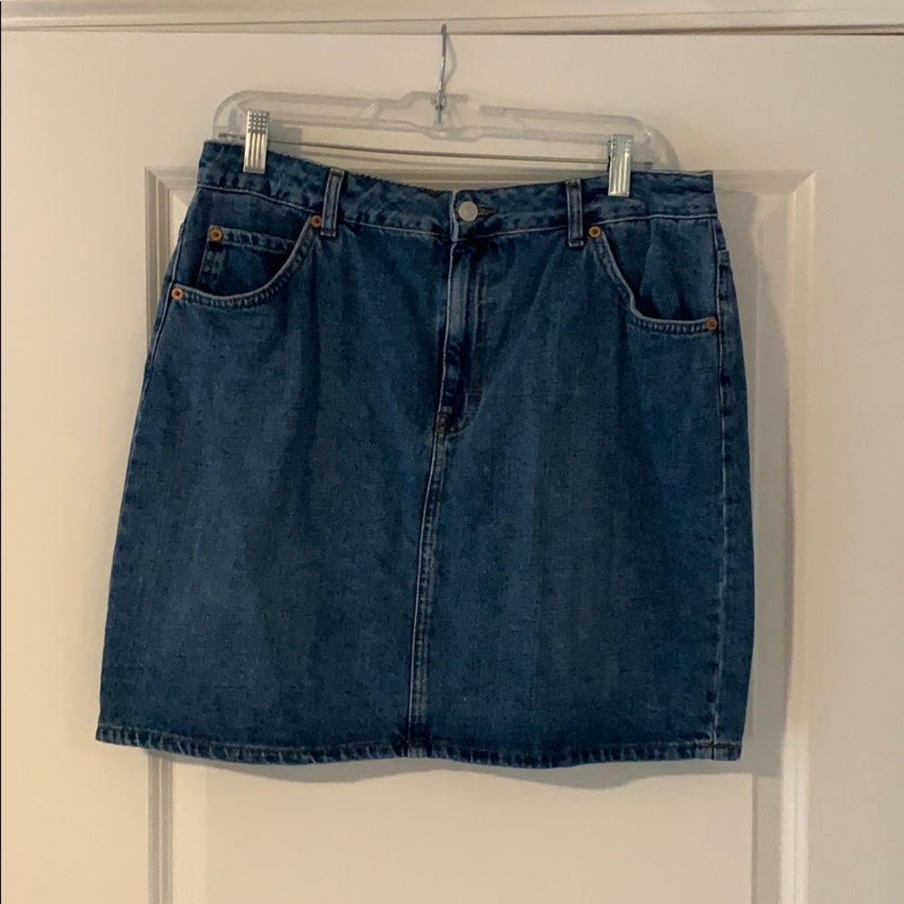 Top shop Jean Skirt